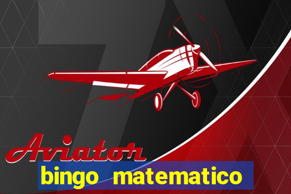 bingo matematico para ensino medio